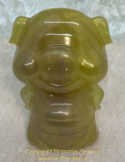 Entzückende Schweinchen aus Epoxidharz – Bild 3
