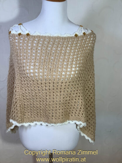 Poncho's und Tunika's, tunesisch gehäkelt – Bild 4