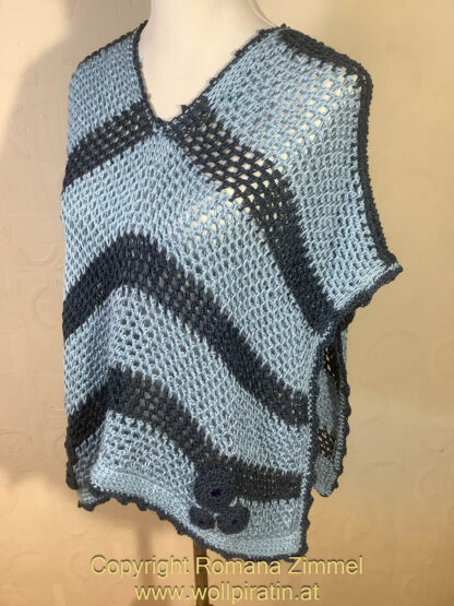 Poncho's und Tunika's, tunesisch gehäkelt – Bild 6