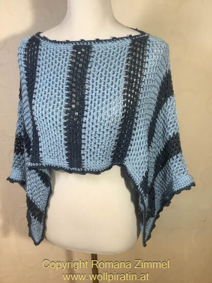 Poncho's und Tunika's, tunesisch gehäkelt – Bild 7