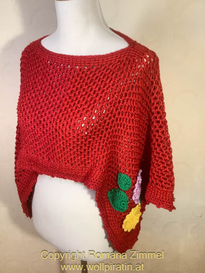 Poncho's und Tunika's, tunesisch gehäkelt – Bild 9