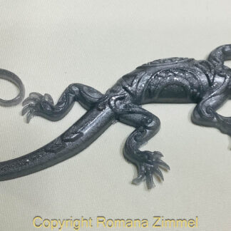 Dekorative Geckos aus Epoxidharz