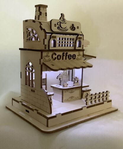 Coffee Shop Holz Puzzle – Bild 3