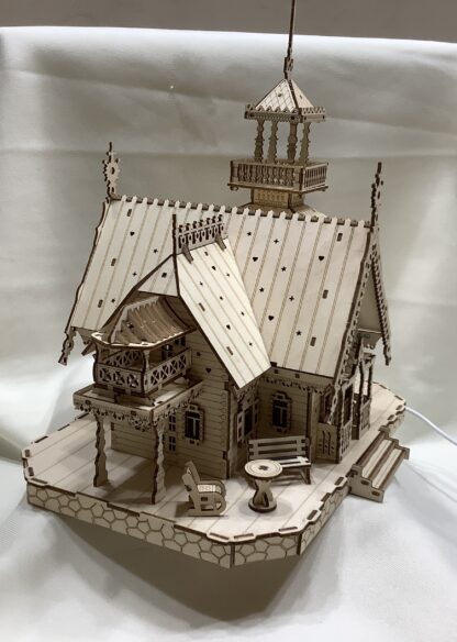 Villa Holz Puzzle – Bild 6