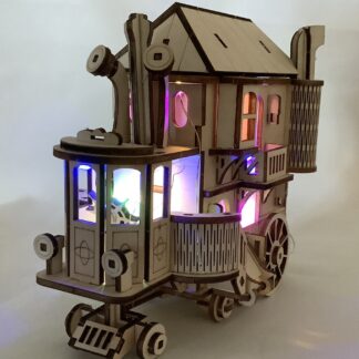 Wohnwagen Holz Puzzle