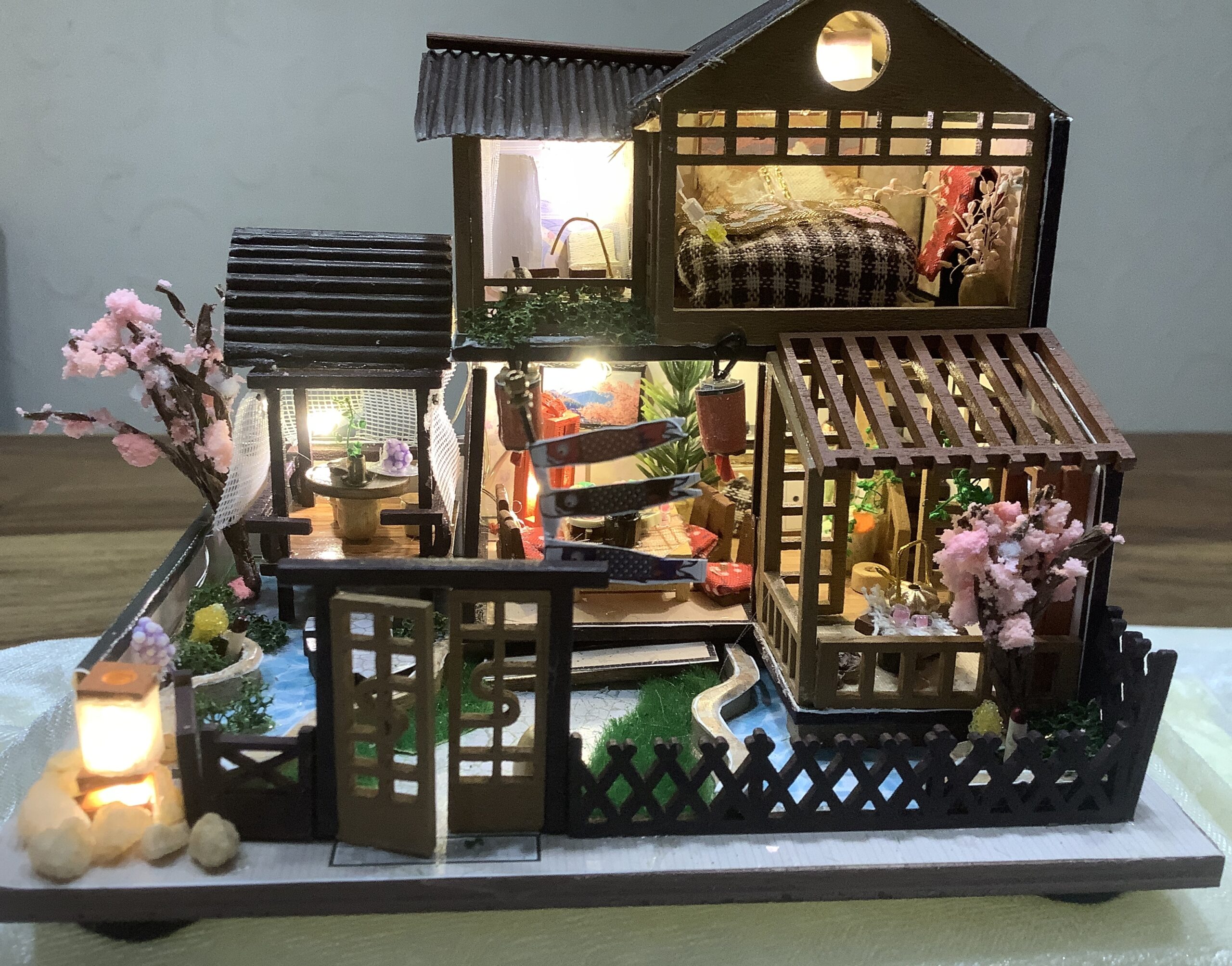 Japanisches Haus – Modellansicht
