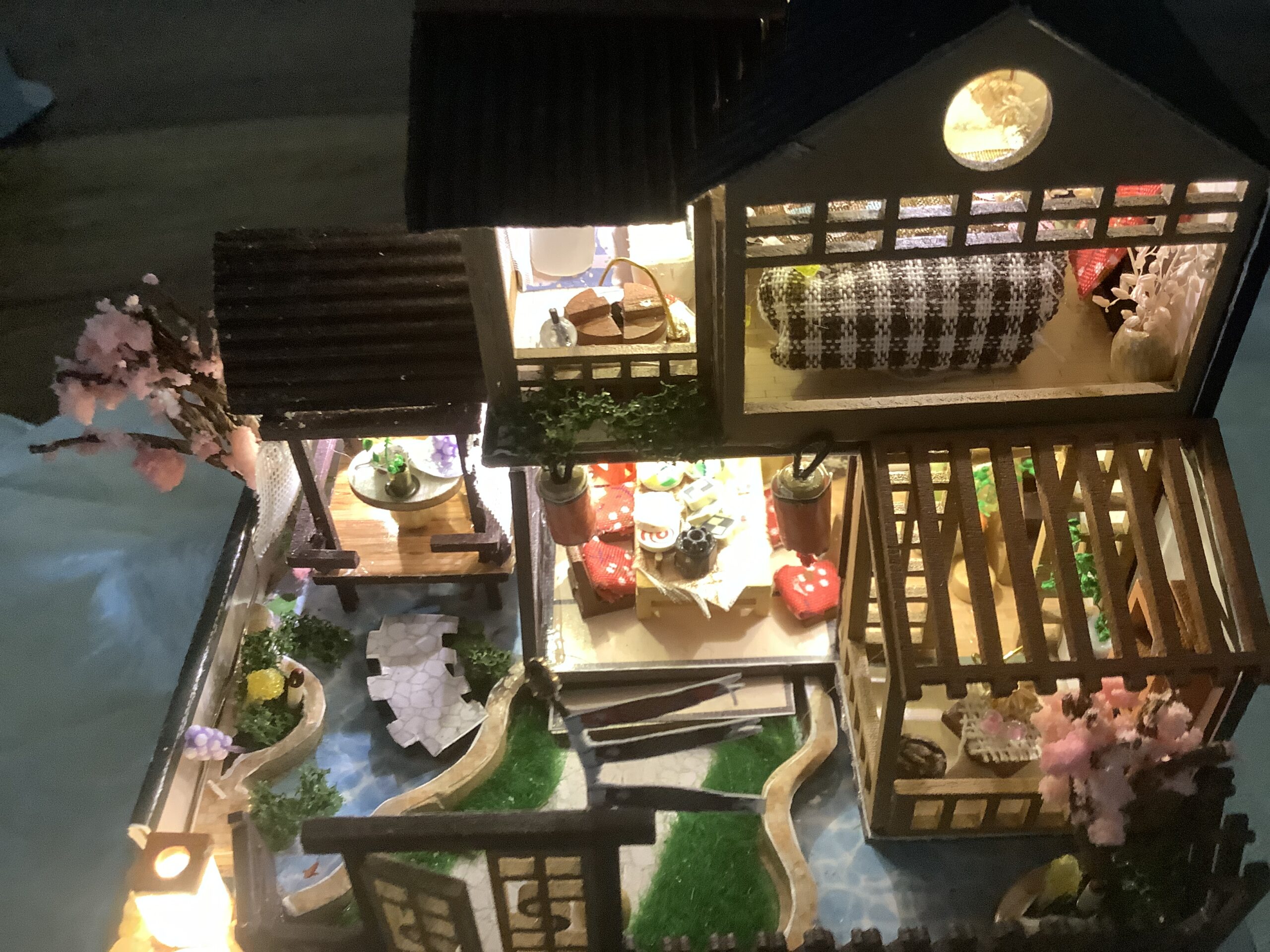 Japanisches Haus – Modellansicht